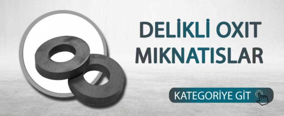 Delikli Oxit Mıknatıslar