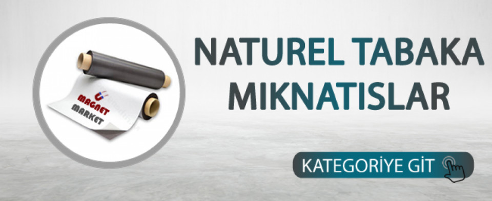 Naturel Tabaka Mıknatıslar