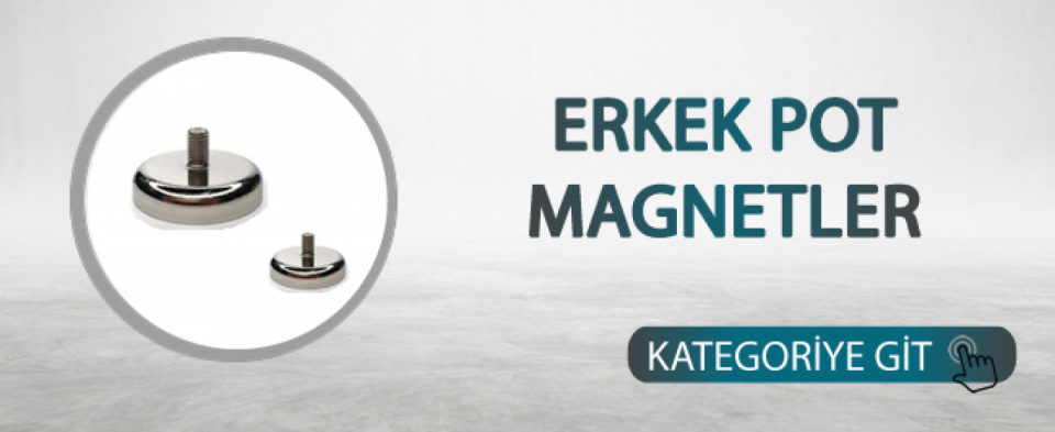 Erkek Pot Magnetler